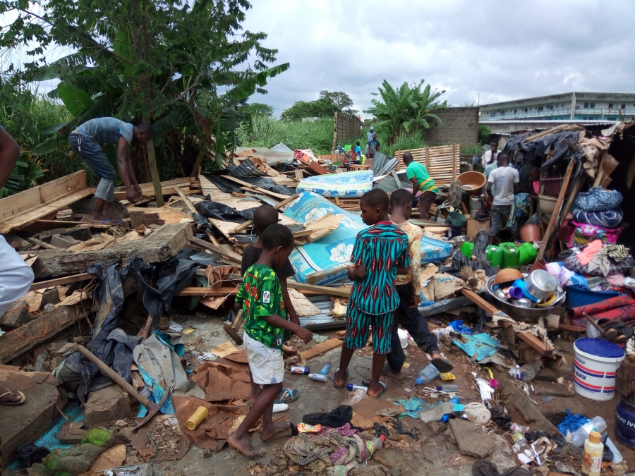 COMMUNIQUE DE PRESSE RELATIF A L’EVICTION FORCEE DES POPULATIONS DU CAMP TSF A NEW-BELL